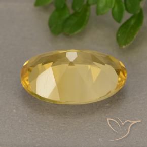 Citrino ouro brilhante Natural 4.15ct, oval, VVS-VS