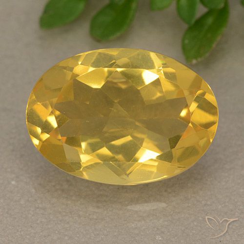 5.07ct Natural Dourado Citrino, oval, VVS-VS