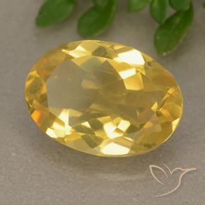 Citrino Dourado Natural 5.07ct, oval, VVS-VS