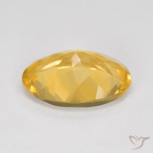 Citrino Dourado médio Natural 4.75ct, oval, VVS-VS