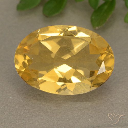 4.50ct Natural Dourado médio Citrino, oval, VVS-VS