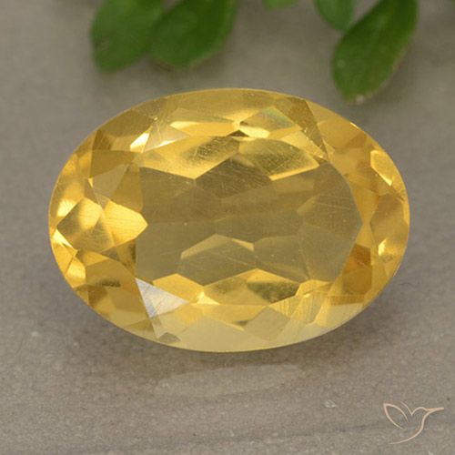 4.81ct Natural ouro brilhante Citrino, oval, VVS-VS