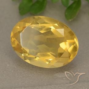 Citrino ouro brilhante Natural 4.81ct, oval, VVS-VS