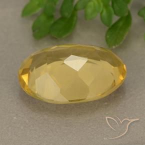 Citrino ouro brilhante Natural 4.81ct, oval, VVS-VS