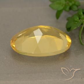 Citrino Dourado Natural 4.94ct, oval, VVS-VS