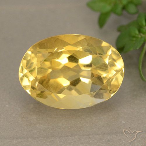 5.70ct Natural Dourado Citrino, oval, VVS-VS