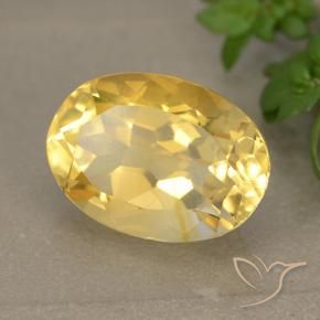 Citrino Dourado Natural 5.70ct, oval, VVS-VS