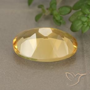 Citrino Laranja-dourado médio-claro Natural 5.06ct, oval, VVS-VS