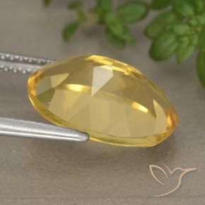 Citrino Dourado Natural 5.35ct, oval, VVS-VS