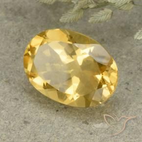 Citrino Laranja Dourada Natural 5.14ct, oval, VVS-VS