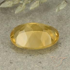 Citrino Laranja Dourada Natural 5.14ct, oval, VVS-VS