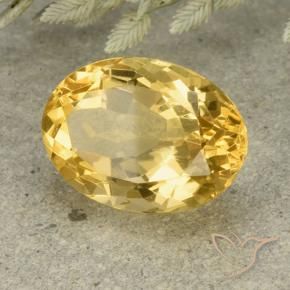 Citrino Laranja Dourada Natural 6.11ct, oval, VVS-VS