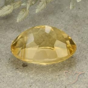 Citrino Laranja Dourada Natural 6.11ct, oval, VVS-VS