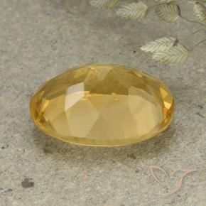 Citrino Laranja Dourada Natural 5.56ct, oval, VVS-VS