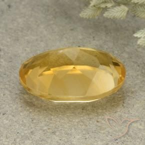 Citrino Dourado Médio-claro Natural 5.60ct, oval, VVS-VS