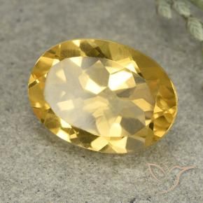 Citrino Laranja Dourada Natural 5.38ct, oval, VVS-VS