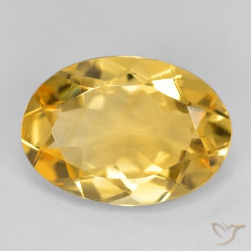 4.76ct Natural Dourado médio Citrino, oval, VVS-VS