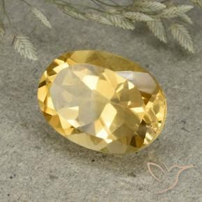 Citrino Laranja Dourada Natural 5.82ct, oval, VVS-VS