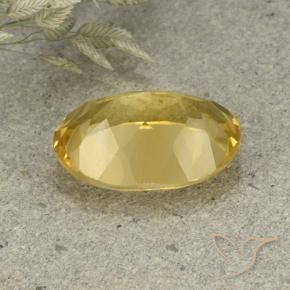 Citrino Laranja Dourada Natural 5.10ct, oval, VVS-VS