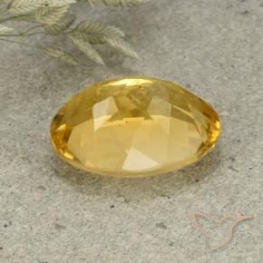 Citrino Laranja Dourada Natural 5.60ct, oval, VVS-VS