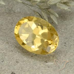 Citrino Laranja Dourada Natural 5.07ct, oval, VVS-VS