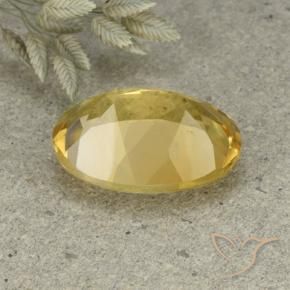 Citrino Laranja Dourada Natural 5.07ct, oval, VVS-VS