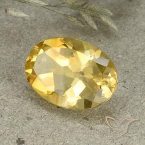Citrino Laranja Dourada Natural 4.84ct, oval, VVS-VS