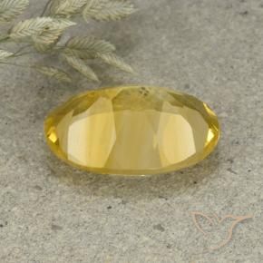Citrino Laranja Dourada Natural 4.84ct, oval, VVS-VS