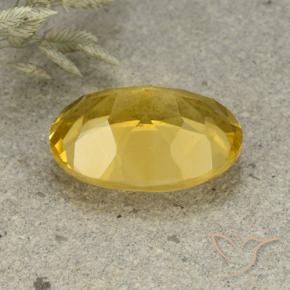 Citrino Laranja Dourada Natural 5.43ct, oval, VVS-VS