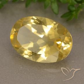 Citrino Laranja Dourada Natural 5.18ct, oval, VVS-VS