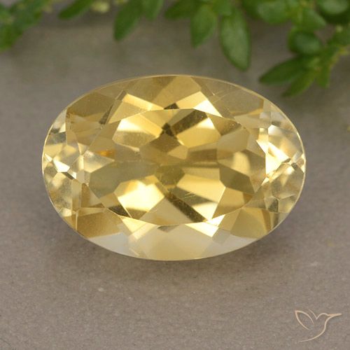5.80ct Natural Dourado Citrino, oval, VVS-VS