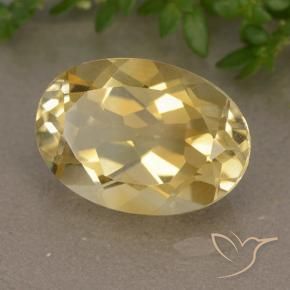 Citrino Dourado Natural 5.80ct, oval, VVS-VS