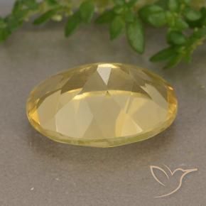 Citrino Dourado médio Natural 5.65ct, oval, VVS-VS