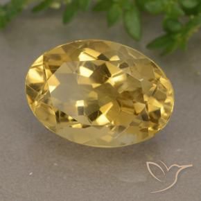 Citrino Laranja Dourada Natural 6.10ct, oval, VVS-VS