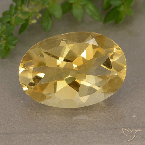4.72ct Natural Dourado médio Citrino, oval, VVS-VS