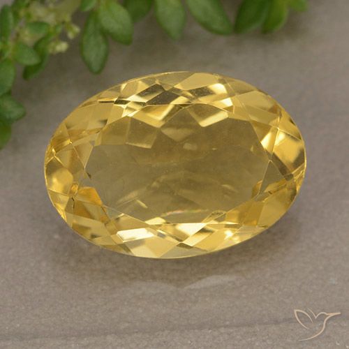 4.84ct Natural Laranja Dourada Citrino, oval, VVS-VS