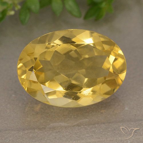 5.87ct Natural Dourado médio Citrino, oval, VVS-VS