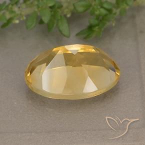 Citrino Laranja Dourado Profundo Natural 5.78ct, oval, VVS-VS