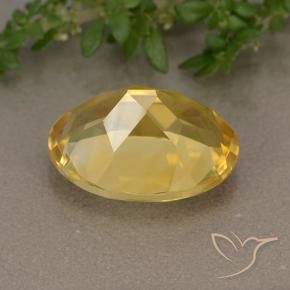 Citrino Laranja Dourada Natural 5.74ct, oval, VVS-VS