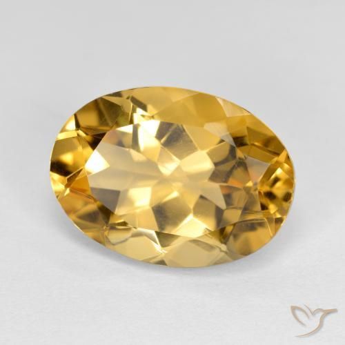 5.47ct Natural Dourado Citrino, oval, VVS-VS