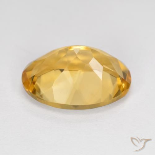 Citrino Dourado Natural 5.47ct, oval, VVS-VS