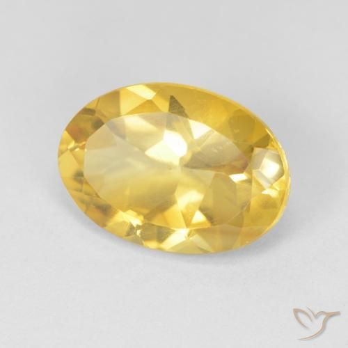 Citrino Laranja Dourada Natural 5.09ct, oval, VVS-VS
