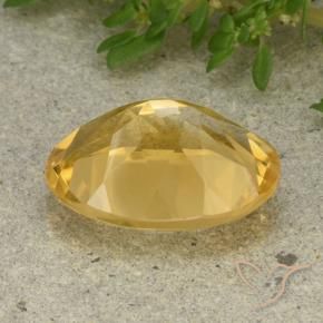 Citrino Dourado Médio-claro Natural 5.33ct, oval, VVS-VS