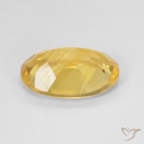 Citrino ouro médio Natural 4.82ct, oval, VVS-VS