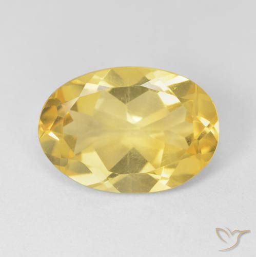 4.86ct Natural Dourado médio Citrino, oval, VVS-VS