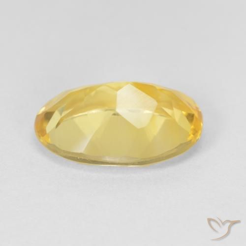 Citrino Dourado médio Natural 4.86ct, oval, VVS-VS