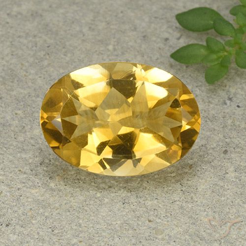 5.03ct Natural Laranja Dourada Citrino, oval, VVS-VS