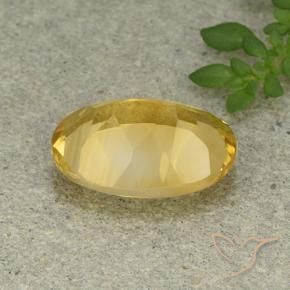 Citrino Laranja Dourada Natural 5.03ct, oval, VVS-VS