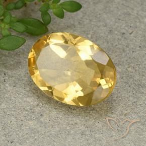 Citrino Laranja Dourada Natural 5.18ct, oval, VVS-VS