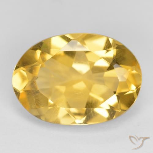 5.16ct Natural Ouro Citrino, oval, VVS-VS
